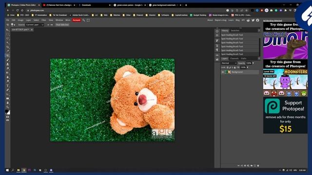 How to Remove Watermark in Photopea (2023) смотреть онлайн