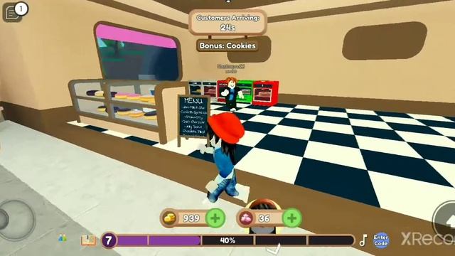 Roblox! готовим печенье и пончики?? смотреть онлайн