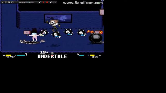 Undertale fighter-Papyrus Combo смотреть онлайн