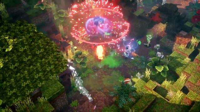 Minecraft Dungeons Jungle Awakens DLC Gameplay Trailer смотреть онлайн