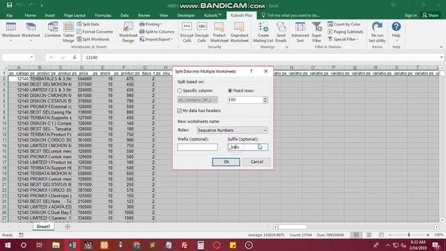 How to Split Data Using Microsoft Excel with Kutools Plus Extension смотреть онлайн