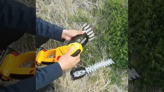 Cordless Electric Hedge Trimmer 20000RPM Rechargeable Handheld Household Shrub смотреть онлайн