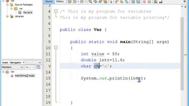 JAVA PROGRAMMING TUTORIAL 6 JAVA DATA TYPES AND VARIABLE AND FINAL смотреть онлайн
