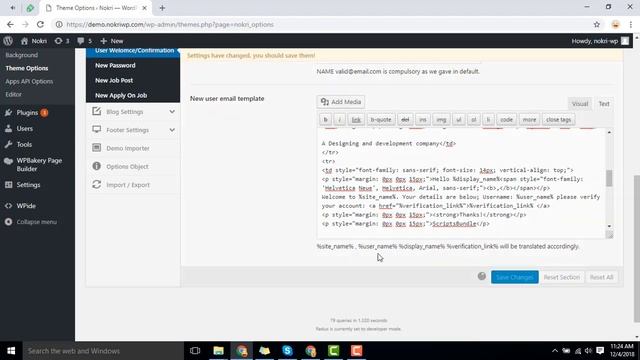 New User Email verification at Nokri Wordpress Theme смотреть онлайн