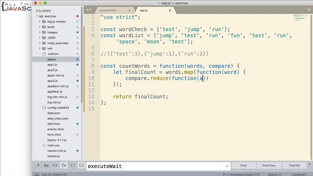 JavaScript Problem: Comparing Two Arrays without Loops смотреть онлайн