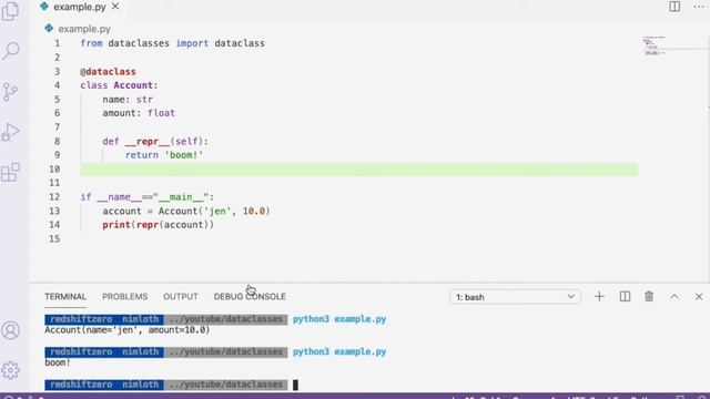 Python dataclasses смотреть онлайн