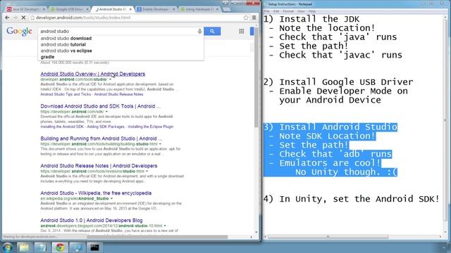 HOW TO: Setup Unity 3D to do Android Game Development! смотреть онлайн