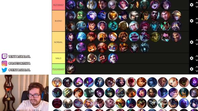 TIER LIST CAMPEONES con un KIT de HABILIDADES más ROTO | GUIA LOL смотреть онлайн
