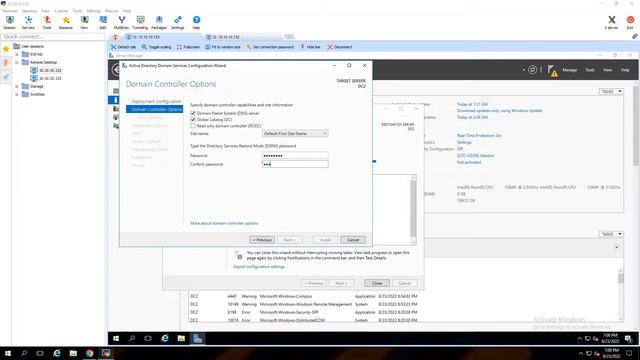Install And Configuration Active Directory Cluster смотреть онлайн