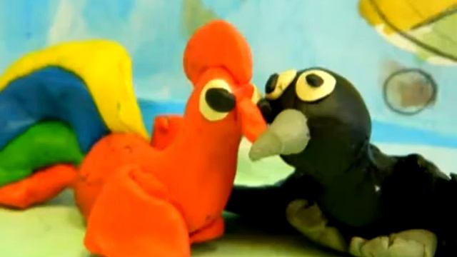 Приключения вороны и петуха смотреть онлайн