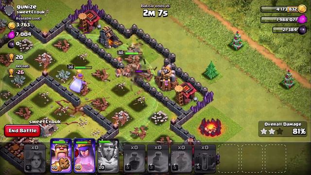 Clash of clans - VALKYRIE LVL 5 W/ JUMP SPELLS Vs. TH11 (New Update Changes and Level) смотреть онлайн