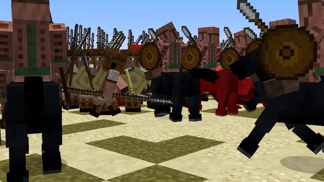 Alexander the Great: Battle of Gaugamela in Minecraft смотреть онлайн