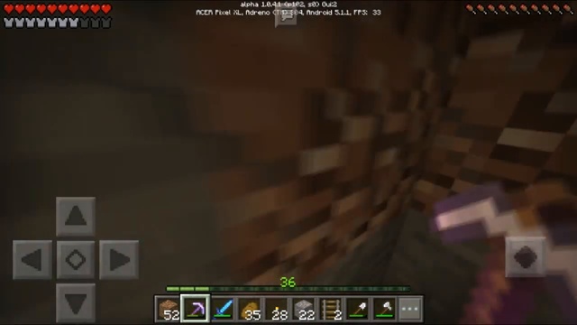 Выживание в Minecraft PE_ #9 Опять в шахту (1)