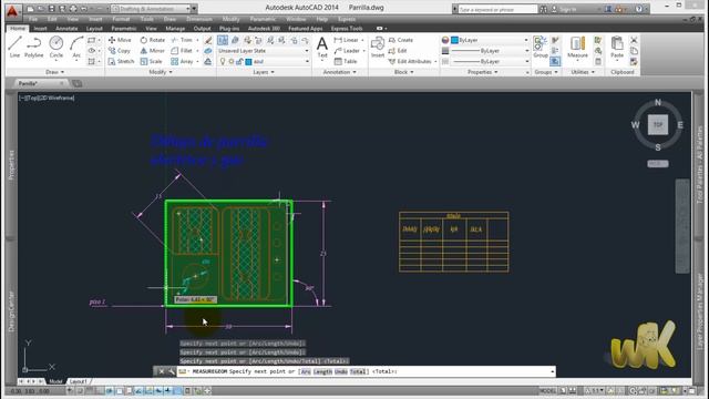 AutoCAD 2014, Tutorial Como medir áreas y superficies de objetos, Curso Básico Español Capitulo 29 смотреть онлайн