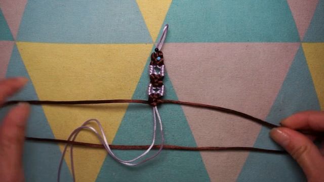 DIY easy macrame friendship bracelet | DIY macrame jewelry | How to make friendship bracelet смотреть онлайн