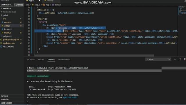 Using Bootstrap in React app-react input part3 смотреть онлайн
