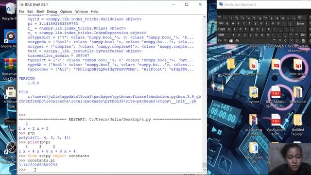 SciPy library in Python смотреть онлайн