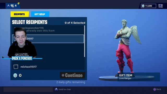 How to GIFT SKINS in FORTNITE! Gifting System EASY TUTORIAL! (Fortnite Battle Royale) смотреть онлайн
