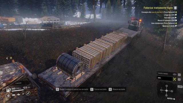 SnowRunner Yukon ,Canada ,Picco Salmone, truck, Royal BM17 Azov and GMC Brigadier Crea tubi medi смотреть онлайн