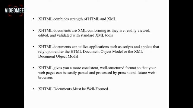Web Technologies: XHTML смотреть онлайн