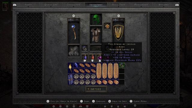 D2R - The Stone Of Jordan (SoJ) Drop - HC (Online) смотреть онлайн