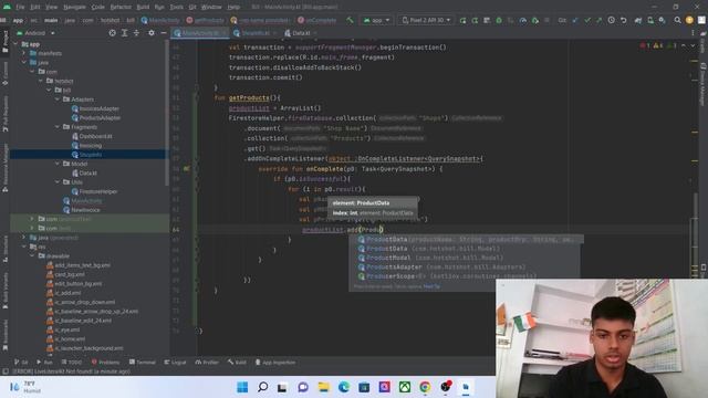 How To Create A Billing App In Android Studio Kotlin | Firebase Integration смотреть онлайн