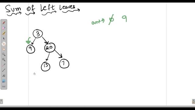 Sum of Left Leaves | leetcode 404 | Hindi смотреть онлайн