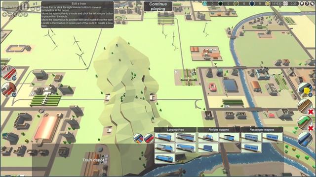 My Train Arrives Neighbouring Cities Gameplay (PC Game) смотреть онлайн