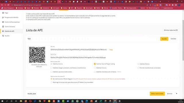Crear API en Binance смотреть онлайн
