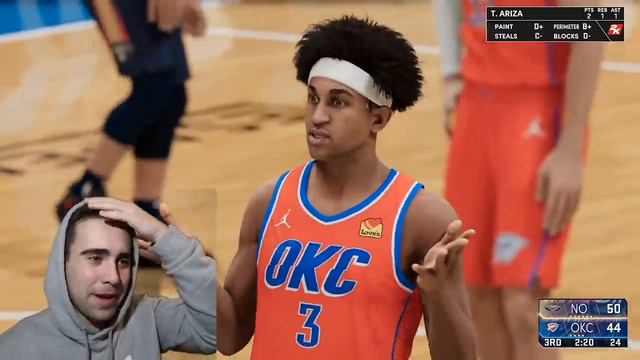 GAME WINNER FROM THE 18 YEAR OLD!? | NBA 2K21 THUNDER FRANCHISE смотреть онлайн