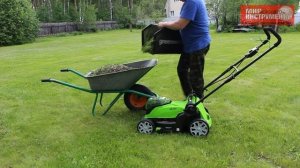 Тест газонокосилки аккумуляторной Greenworks G24X2LM41 журналистами Мир Хорошего Инструмента