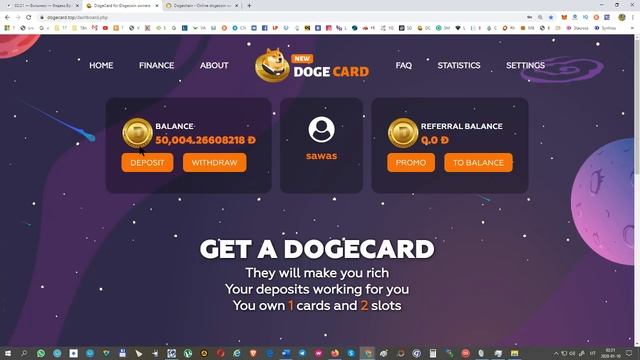 НЕ ПЛАТИТ DogeCard - Зарабатываем любимые Doge. Депозит. Три инстант вывода. 20 Января 2020 смотреть онлайн
