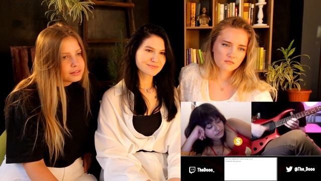 Reaction - The Dooo - Playing Guitar for GIRLS on Omegle. Reaction смотреть онлайн
