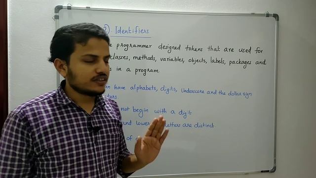 Tokens(Keywords, Identifiers, Punctuators ) ||Java Programming || 5th Sem Bsc CS/BCA syllabus. смотреть онлайн