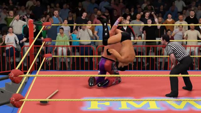 WWE2K17 FMW HEAVYWEIGHT TITLE TOURNAMENT. THE GREAT MUTA VS OGAWA. FINAL BOUT смотреть онлайн
