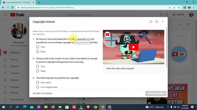 মাত্র ৫ মিনিটে কপিরাইট স্ট্রাইক রিমুভ করুন | How to Remove Copyright Strike in Bangla смотреть онлайн