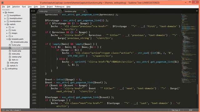 Создание Wordpress Темы (Шаблона) с нуля - Урок 9 Создание пагинации смотреть онлайн