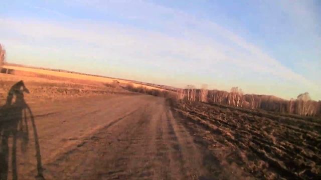 Покатушка в Боровлянку, перепахали дорогу, веломотор F80, yamaha jog 65cc, часть 6 смотреть онлайн