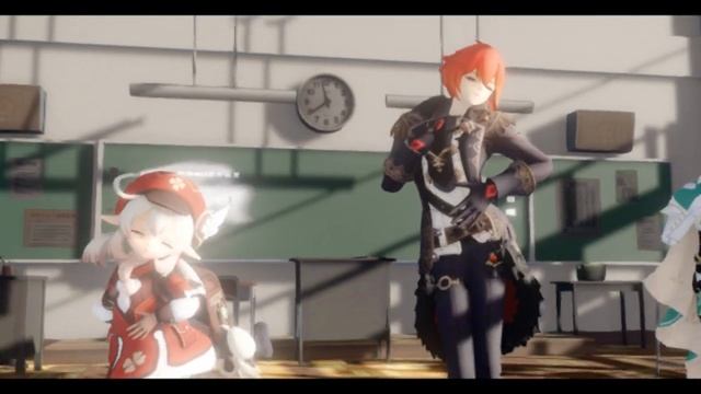 [MMD] Genshin Impact - FANCY by Twice смотреть онлайн