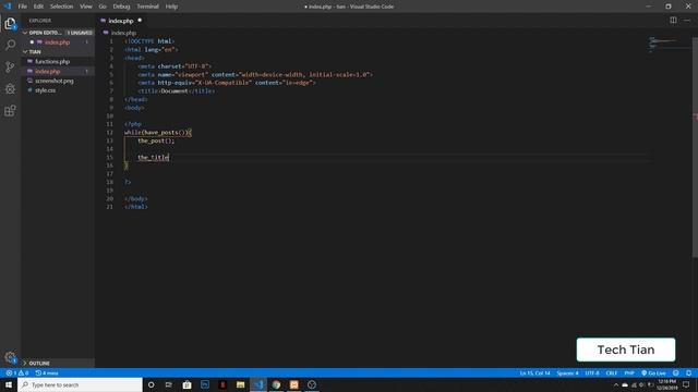 How To Get The Title & Content Of A Post In Wordpress | Wordpress Theme Development | Tech Tian смотреть онлайн