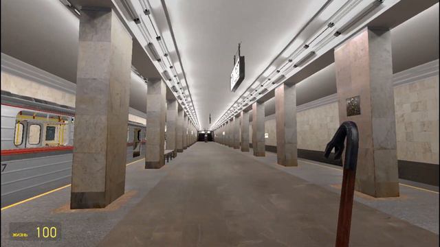 Garry's mod Metrostroi Калужско-Рижская линия Московский Метропалетен смотреть онлайн