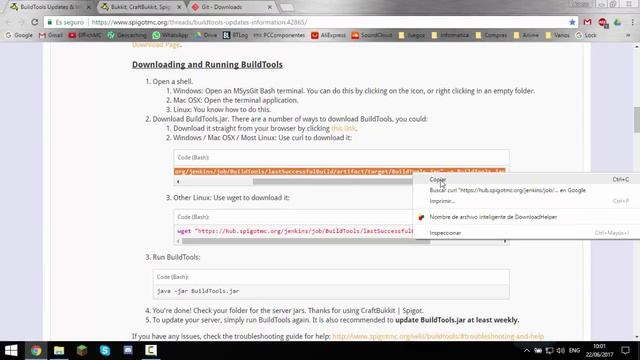 Tutorial - Compilar Bukkit 1.12 смотреть онлайн