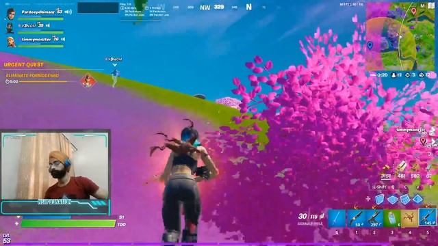 Daily Custom Giveaway || Fortnite Live Stream || Use- Pardeepdhimanz || Skin Gift смотреть онлайн