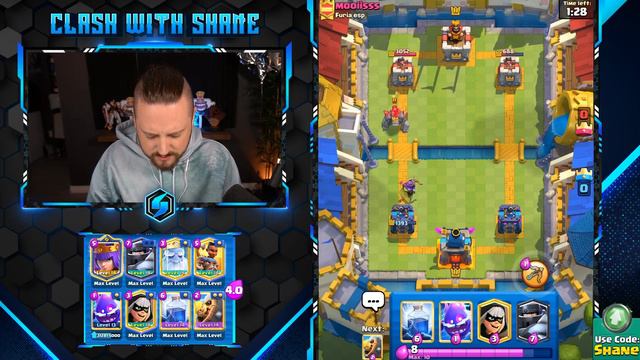 Best Deck for Archer Queen Launch Party Challenge in Clash Royale!! Win First Try!! смотреть онлайн