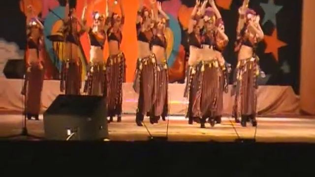 Трайбл- фьюжн Ирины Серековой г.Рубежное 2010 смотреть онлайн