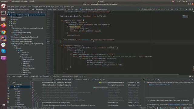How to squash and rebase a Pull Request using IntelliJ смотреть онлайн