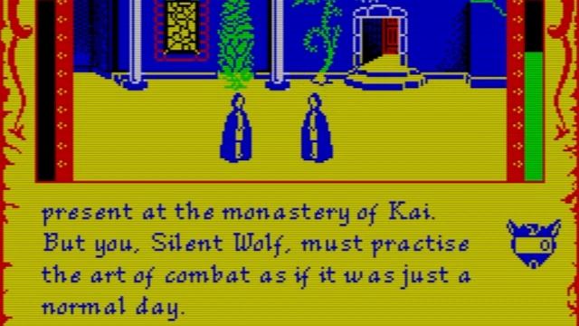 Lone Wolf Flight From the Dark (ZX Spectrum Video Snap) смотреть онлайн