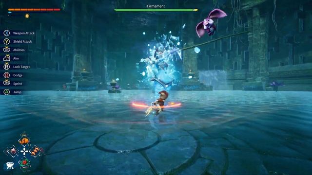 Kaku: Ancient Seal - Firmament Boss Fight смотреть онлайн