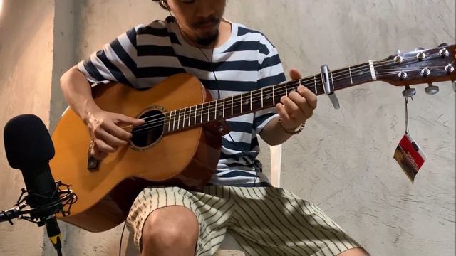 Aiersi made Glossy SJ Jumbo Acoustic Guitar SG22CR смотреть онлайн