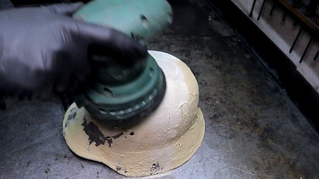 German M16 Stahlhelm Restoration смотреть онлайн